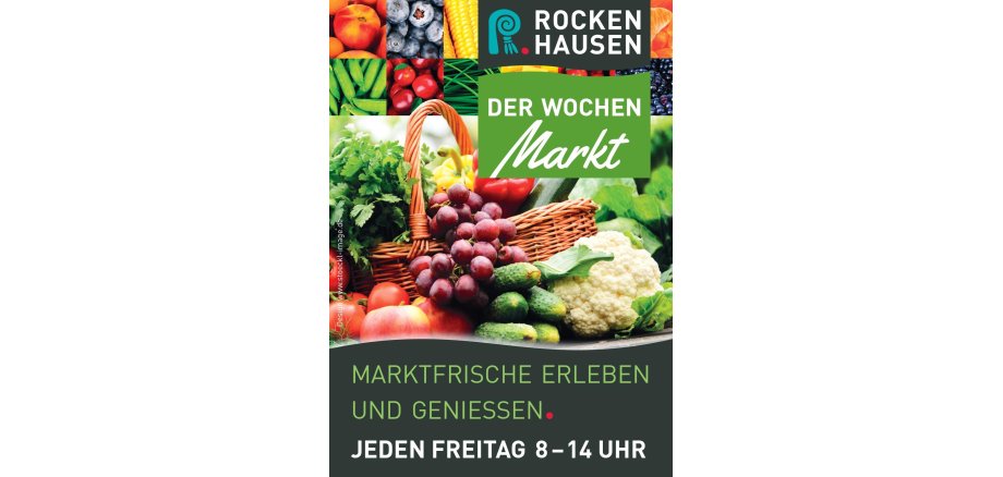 Plakat Wochenmarkt Rockenhausen